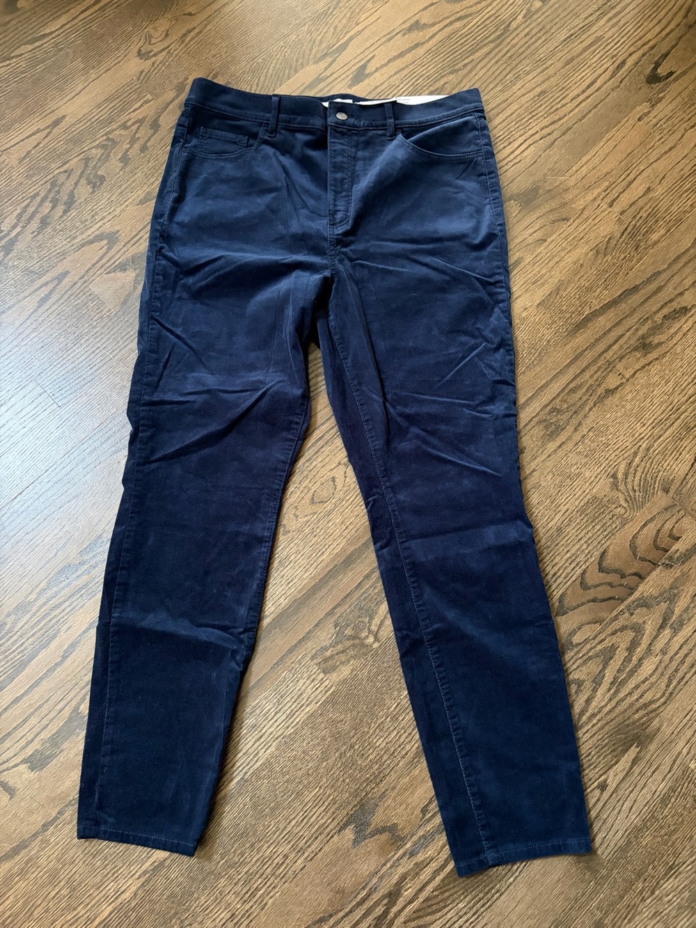 LOFT Midnight Blue Corduroy Pants NWT size 14